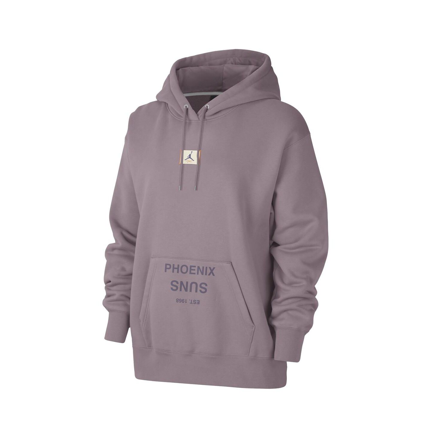 Женское худи Jordan Purple Phoenix Suns Courtside Statement Edition Premium Pullover — фото 2
