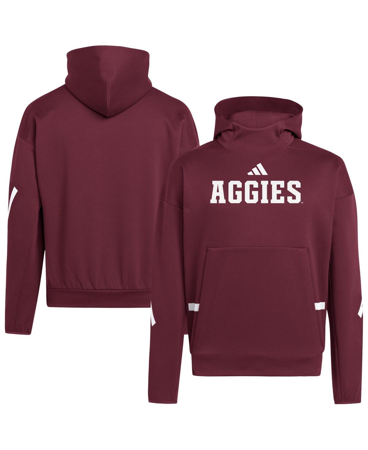 Adidas Men's Maroon Texas A&M Aggies Z.n.e. Pullover Hoodie
