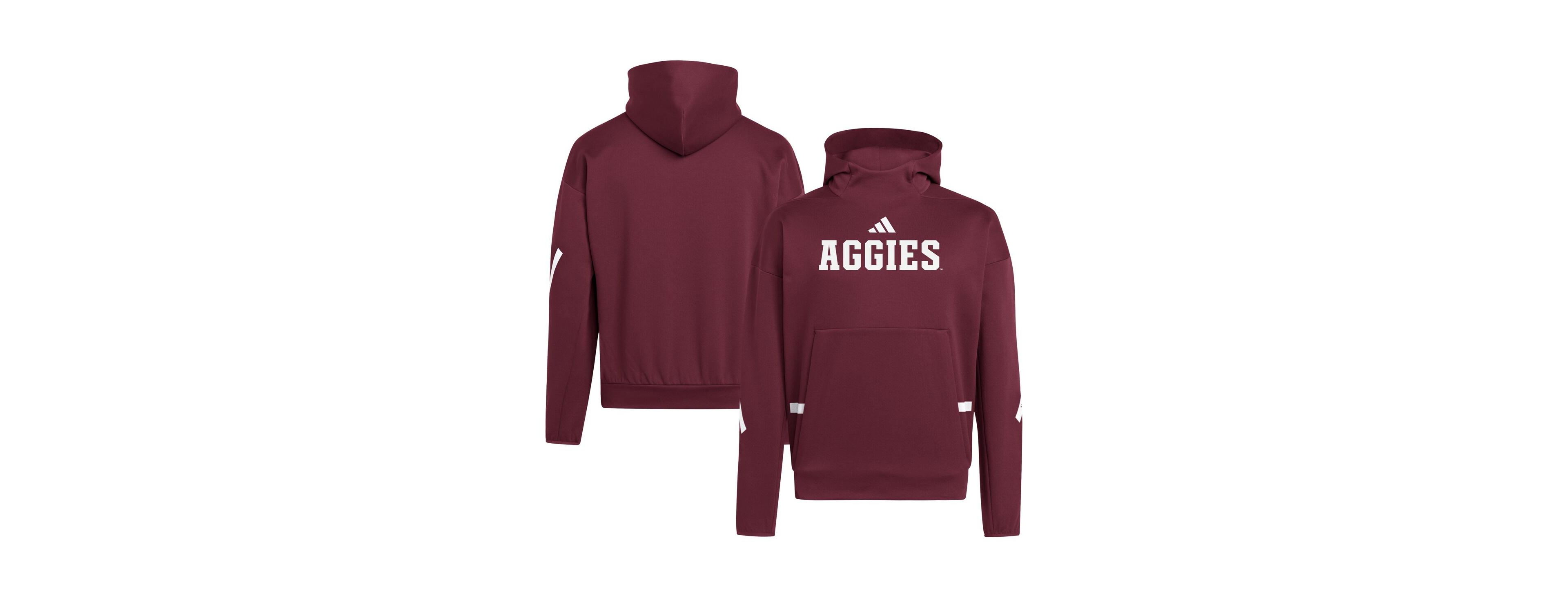 Adidas Men's Maroon Texas A&M Aggies Z.n.e. Pullover Hoodie