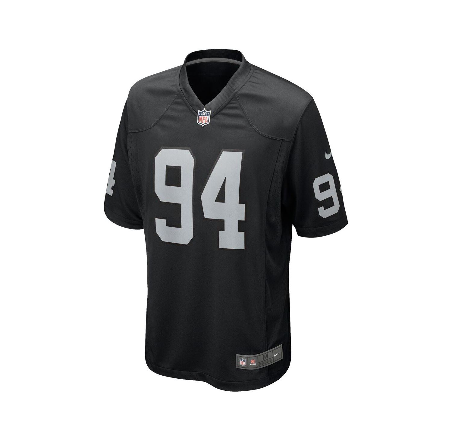 Men's Christian Wilkins Black Las Vegas Raiders Team Game Jersey