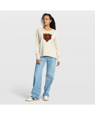 Women's Cream Chicago Bears Dove Legacy Long Sleeve T-Shirt
