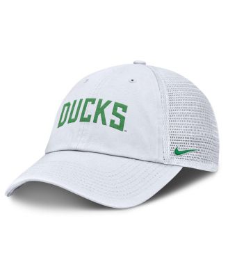 Nike - Men's White Oregon Ducks Club Campus Trucker Adjustable Hat