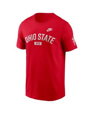 Men's Scarlet Ohio State Buckeyes Legacy Arch T-Shirt