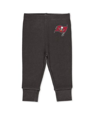Baby Boys and Girls Newborn 3-Piece Tampa Bay Buccaneers Turn Me Around Bodysuits and Pant Set