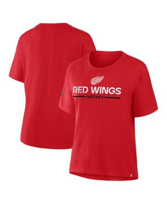 Fanatics - Women's Red Detroit Red Wings Centennial T-Shirt