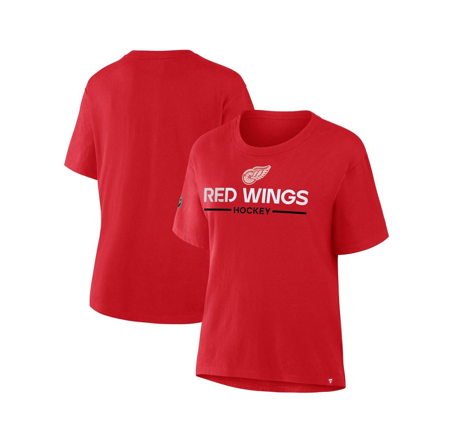 Women's Red Detroit Red Wings Centennial T-Shirt