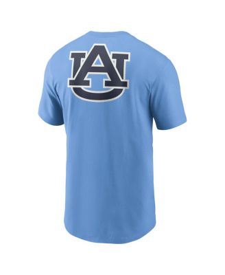 Men's Valor Blue Auburn Tigers Color Drop 2-Hit T-Shirt