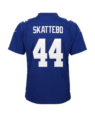 Big Boys and Girls Cam Skattebo Royal New York Giants Team Game Jersey
