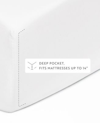 Ultra Soft Percale Cotton 3-Pc. Sheet Set, Twin