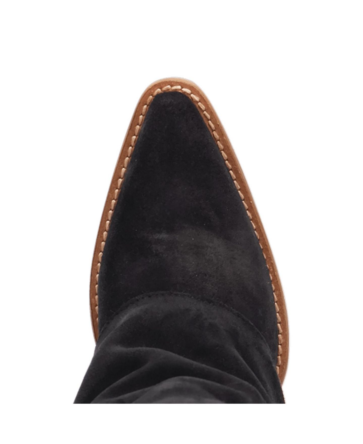 Женские ботинки Dingo Buckle Bunny Suede Leather Boot, цвет: Чёрный — фото 6