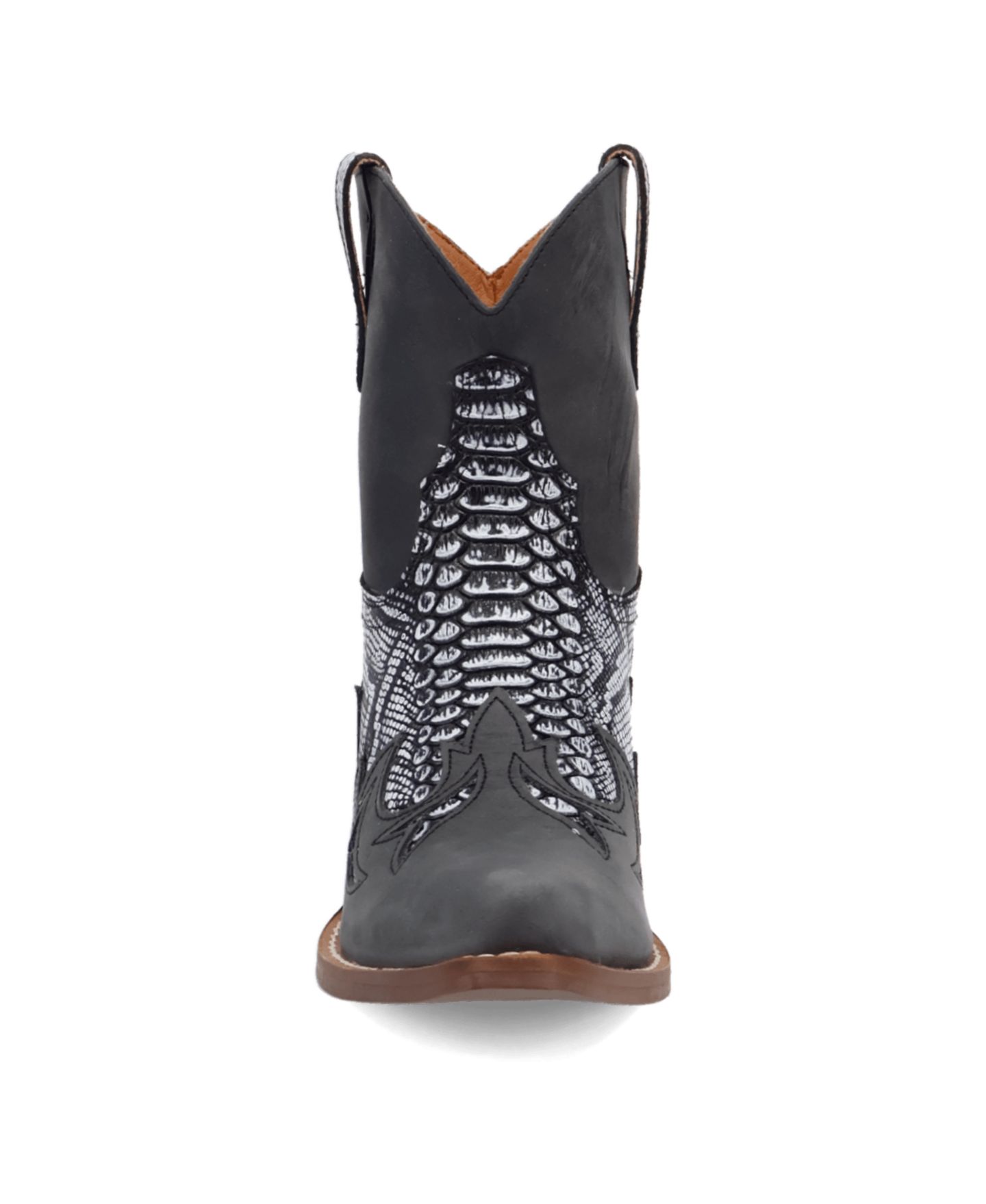 Женские ботинки Dingo Cobra Kiss Leather Bootie, цвет: Чёрный — фото 5