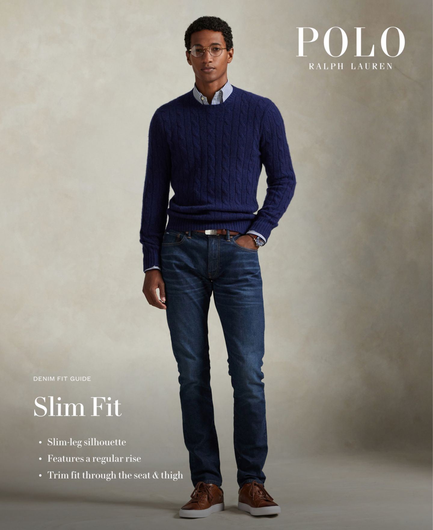 Мужские джинсы Polo Ralph Lauren Sullivan Slim Stretch, цвет: Чёрный — фото 10