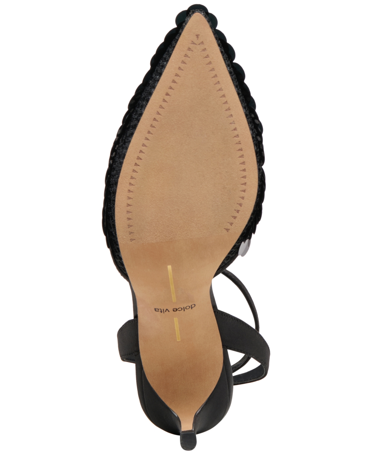 Dolce Vita Women's Elizza Confetti Sequin Detail Pointed Toe Pumps