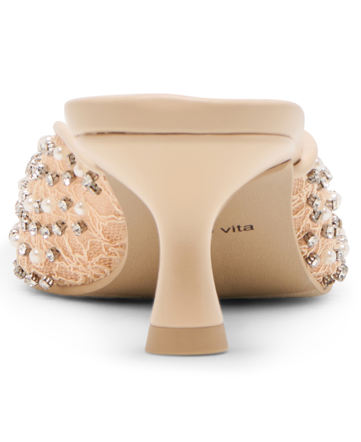 Dolce Vita Cleo Pearl Mule Heels In Multi