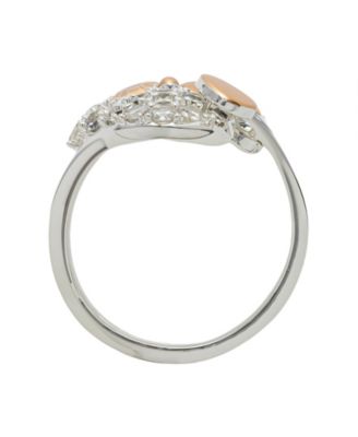 Cubic Zirconia Minnie Heart Ring