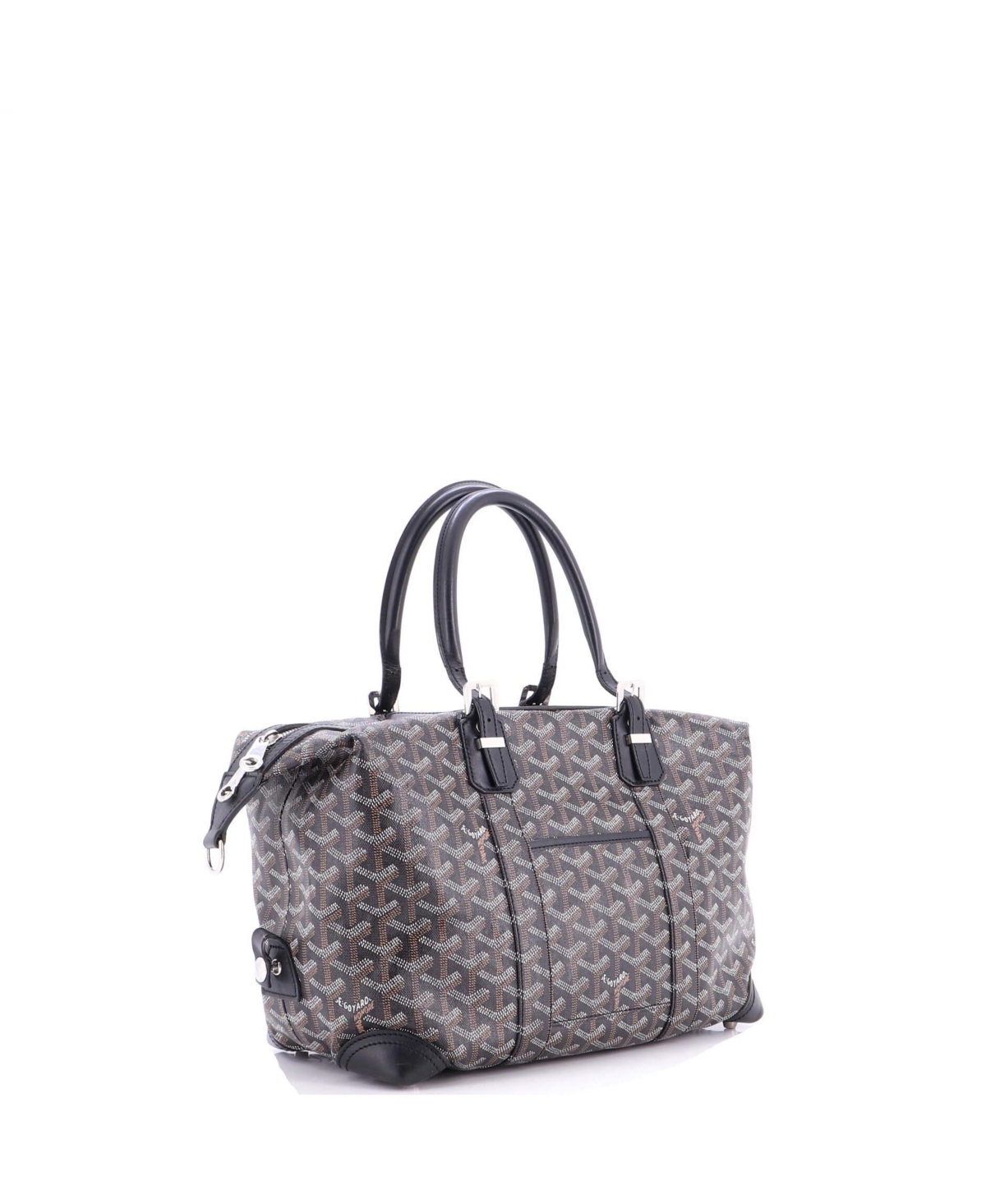 Pre-Owned Goyard 30 Boeing Travel Bag Coated Canvas