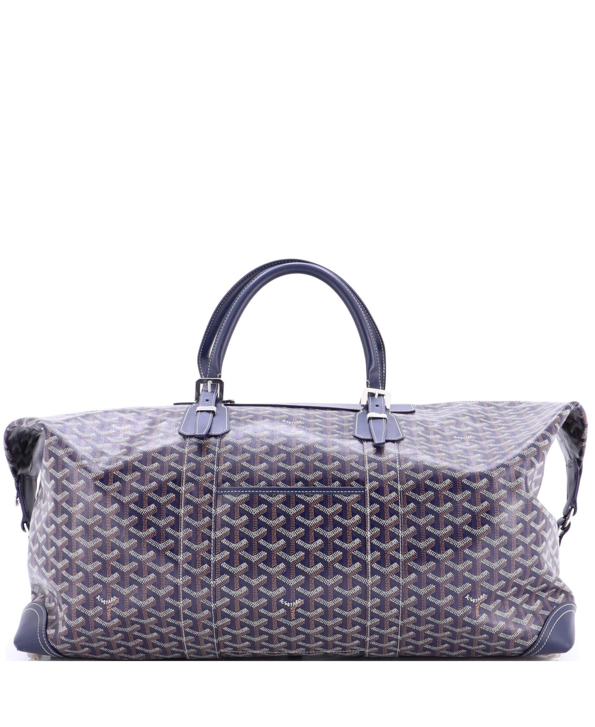 Pre-Owned Goyard 55 Boeing Travel Bag Coated Canvas