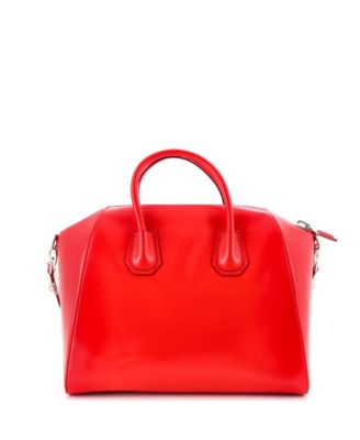 Medium Antigona Bag Glazed Leather