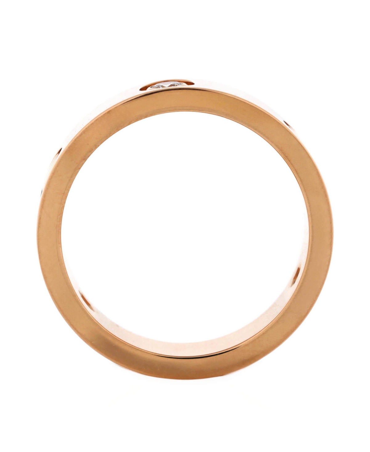 Pre-Owned Cartier Love 3 Diamonds Band Ring