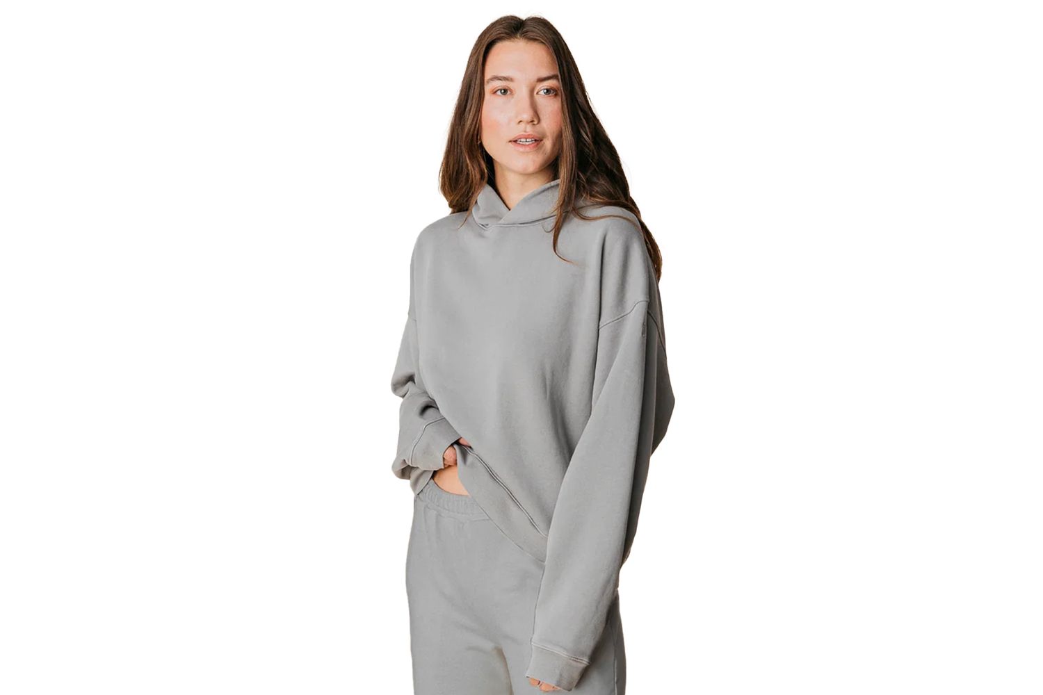 Women’s Organic Cotton Teddy Oversized Hoodie