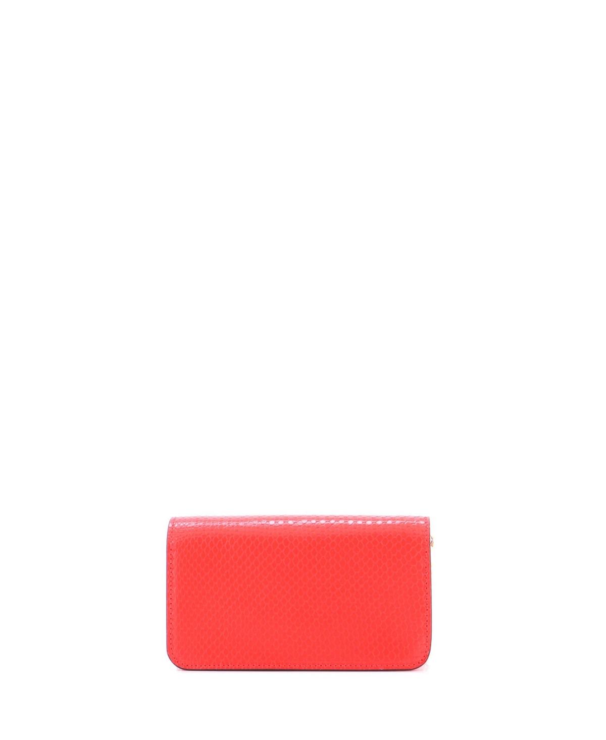 Pre-Owned Versace Virtus Clutch on Chain Embossed Leather