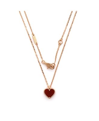 Sweet Alhambra Heart Pendant Necklace