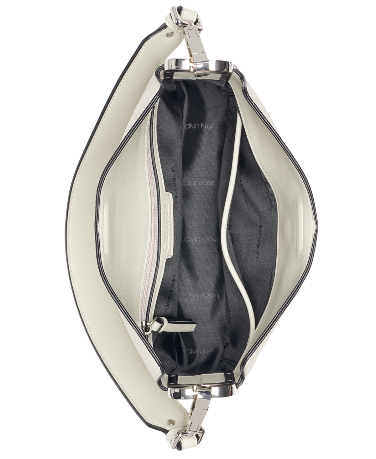 Macy's Fay Sueded Croc Medium Shoulder Bag