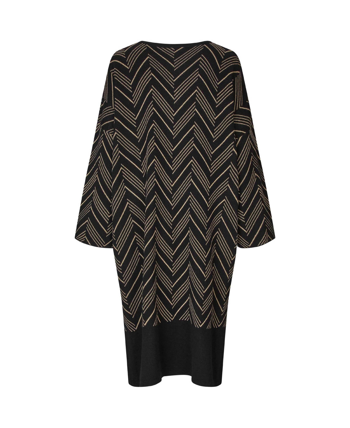 Masai Copenhagen Women's MaNuska3/4 Sleeve Loose Fit Midi Dress