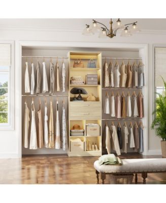 AHOF ヨントントレカ the passage 8枚セット Aheaplus 4-8 FT Walk-in Adjustable Closet Organizer System with 2