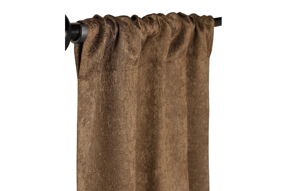 Superior Senna Textured Blackout Curtain Set of 2 Panels