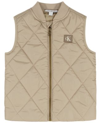 Boys' 2T-7 Full-Zip Vest, Hoodie and Joggers, 3-Piece Set