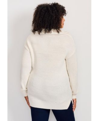 Women's Half-Zip Pullover Sweater