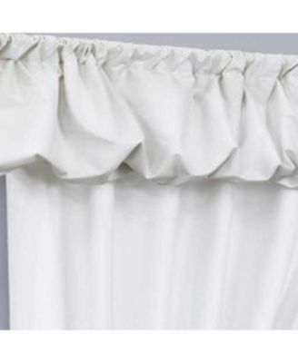 Commonwealth Prescott Rod Pocket Dressing Window Curtain Panel Set - 80x63", White