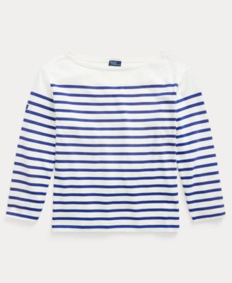 Women's Striped Boat Neck Mariner T-Shirt