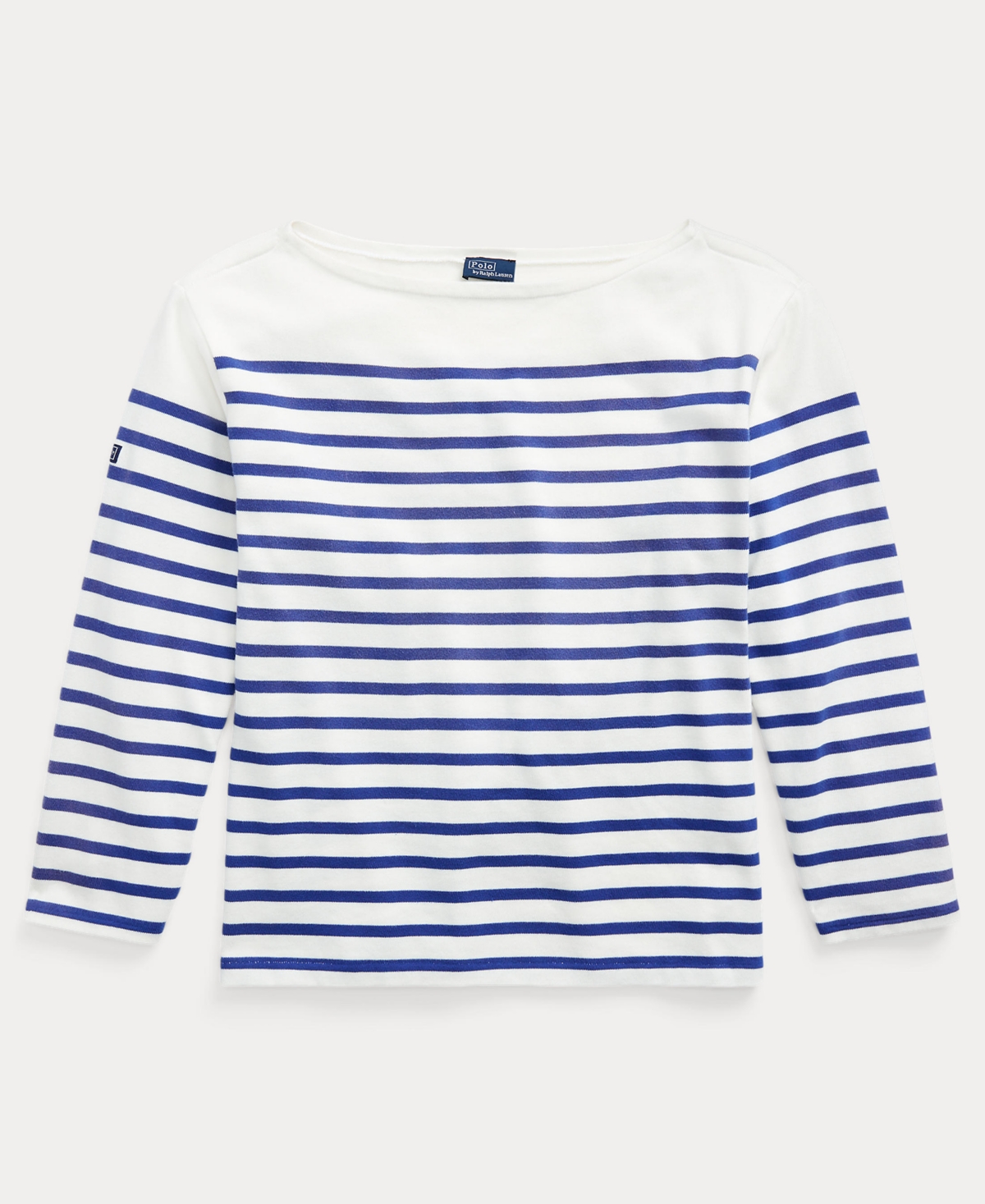 Polo Ralph Lauren Women's Striped Boat Neck Mariner T-Shirt