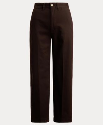 Women's Chino Wide-Leg Pants