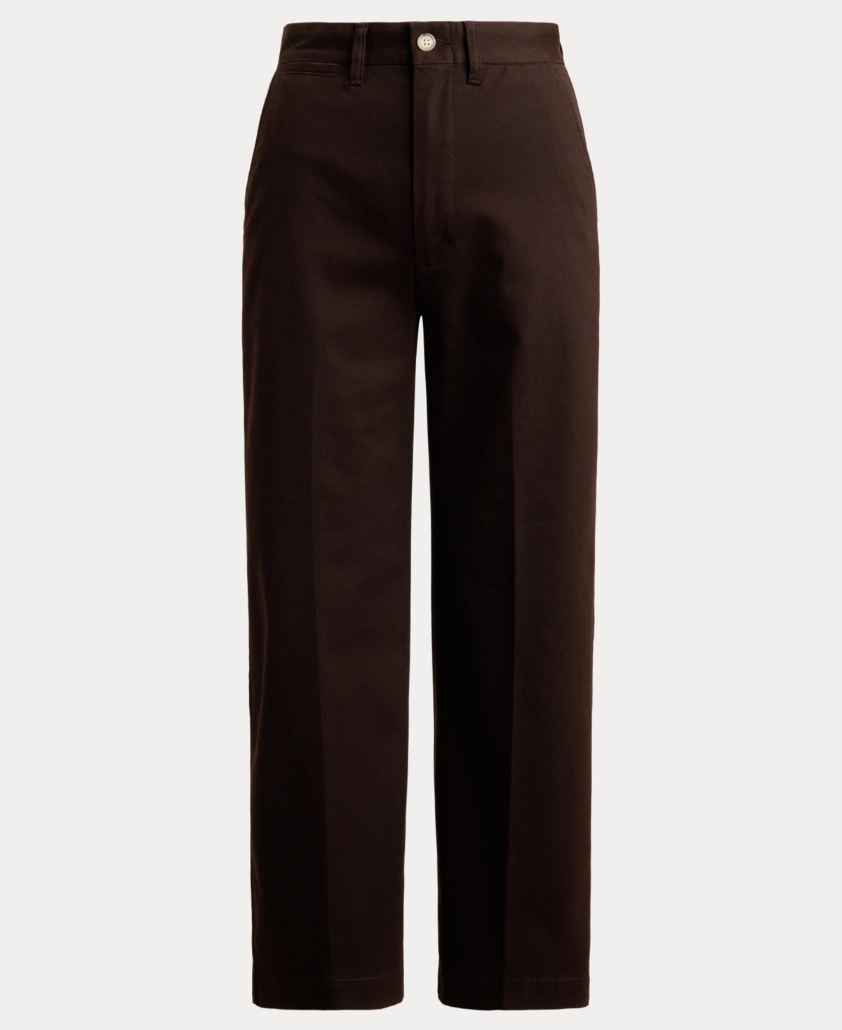Polo Ralph Lauren Women's Chino Wide-leg Pants In Brown
