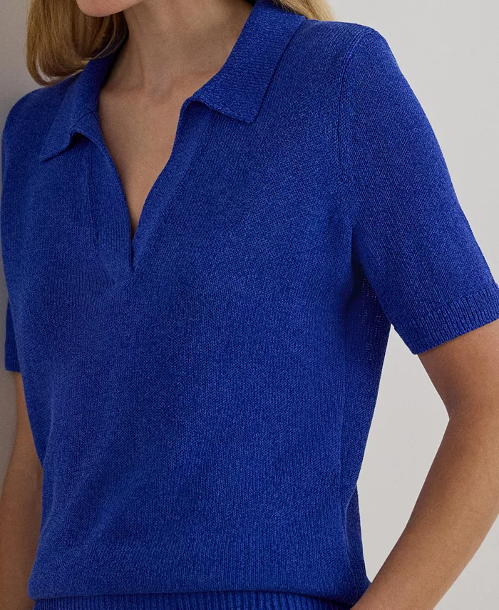 Women's Short-Sleeve Sweater - thumbnail 8