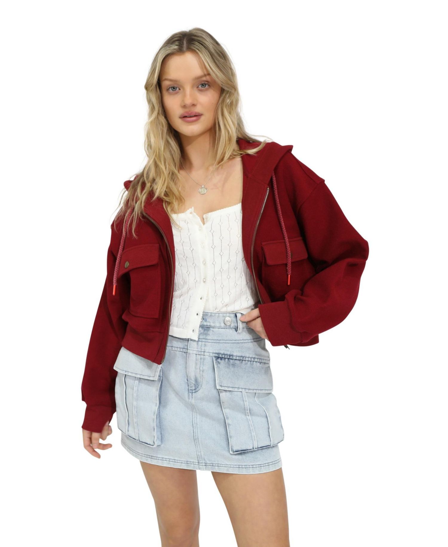 Women's Fireside Hooded Utility Jacket