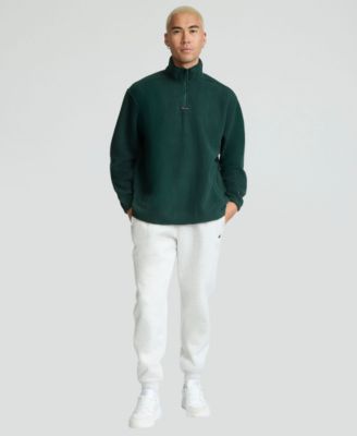 Men's Quarter-Zip Long-Sleeve Sweatshirt