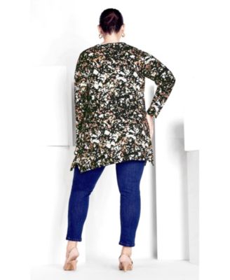 Women's Leisure Button Tunic