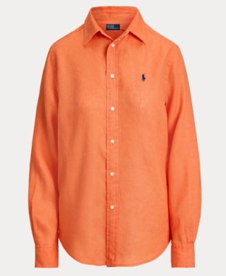 Women's Classic-Fit Linen Shirt