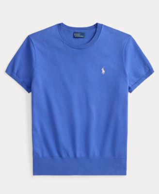 Women's Short-Sleeve Crewneck Sweater