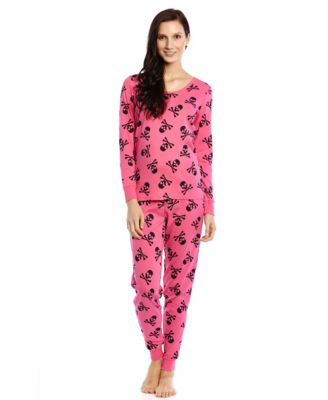 Women's Two Piece Cotton Halloween Pajamas