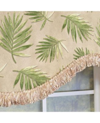 100% Cotton Hawthorn Cornice With Poly/Cotton Ivory lining Rod Pocket Valance 50" x 17" Taupe