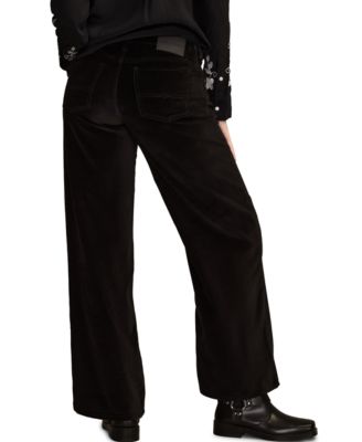 Women's Velvet Sweet Mid-Rise Wide-Leg Jeans