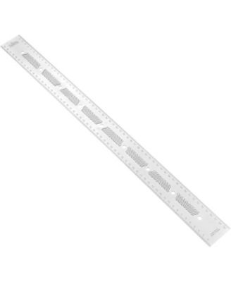 600mm Stainless Steel, Patented Flex Grip, Fade-Resistant Markings Precision Ruler
