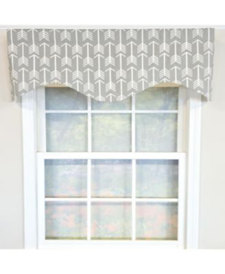 100% Cotton Native Cornice With Poly/Cotton Ivory lining Rod Pocket Valance 50" x 17" Sil