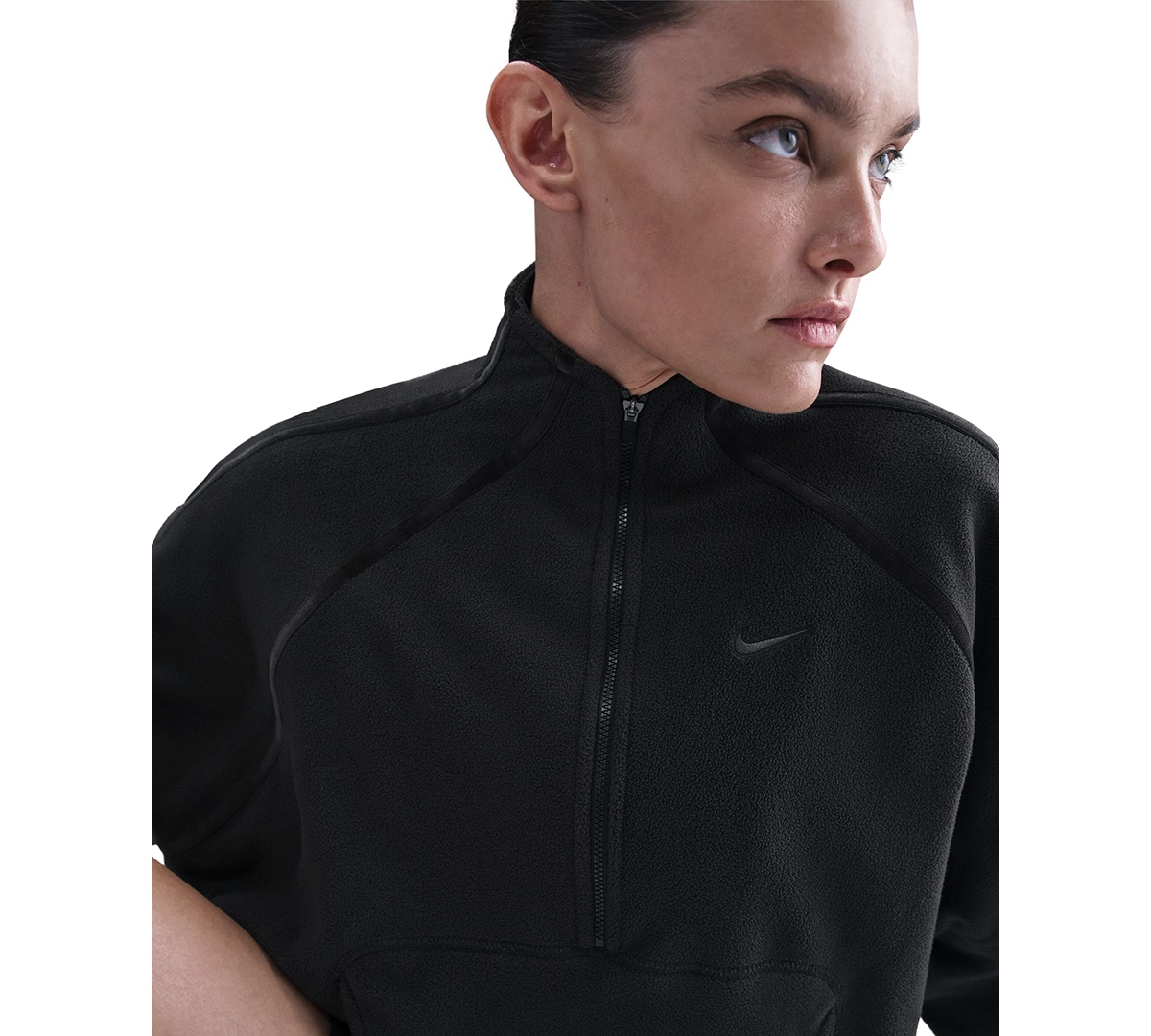Nike Women's Therma-Fit Oversized Half-Zip Top