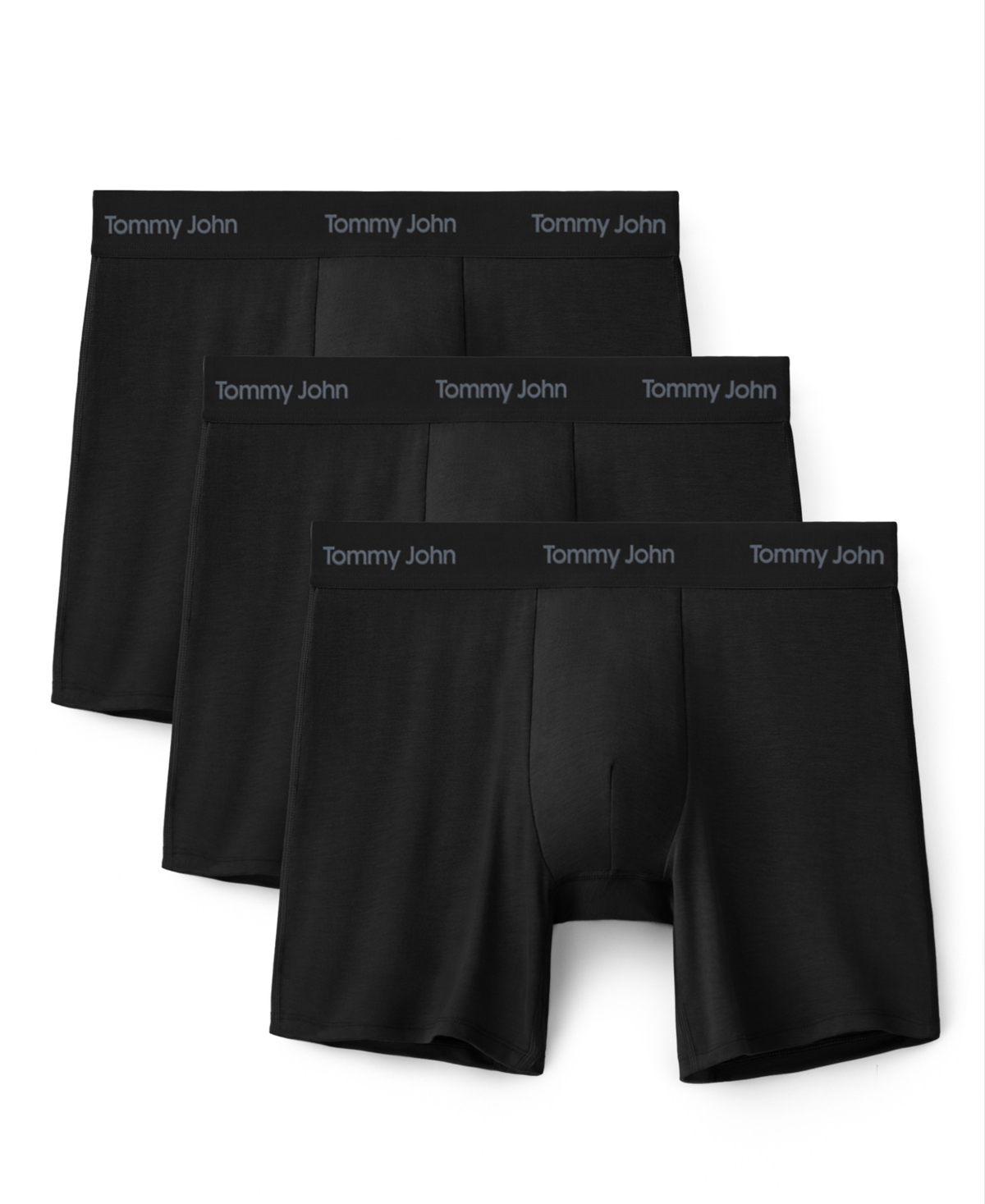 Tommy John Men's 3-Pack Tagless Boxer Briefs